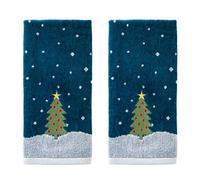 SKL Home Hand Towel Set, Simple Tree 2 Count