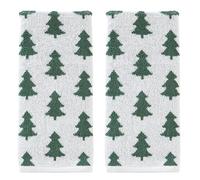 SKL Home Holiday Trees Hand Towel, 2-Pack
