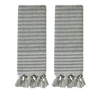 SKL Home Longborough 100% Turkish Cotton Hand Towel Set, 16x26, Sage