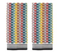 SKL Home Mid-Century Hand Towel,Multi (2-Pack)