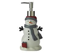 SKL Home Soap/Lotion Dispenser, Resin, Dove Gray, 8.21x3.46x4.15