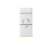 SKL Home Spring Garden Hand Towel, White