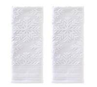 SKL Home Subtle Snowflakes Hand Towel (2-Pack)