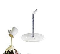 Sklepee Cake Decoration Stand Kit, Reusable Anti-Gravity Pouring Frame, Plastic, Ideal for Waterfall Cakes