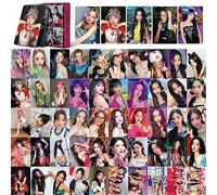 SKLTN 55pcs (G) I-DLE Lomo Cards GIDLE Postcards Queen Card Novel Photo Album I Feel Cards (G) I-DLE Merch Mini Lomo Photocards Gift for Fans