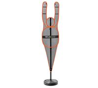 SKLZ D-Man Basketball Training Defender Mannequin,Portable Hands-Up Design for Shooting Practice,Adjustable height 198cm to 244cm,Ideal for Solo or Team Training,Lightweight and Easy Setup, Orange