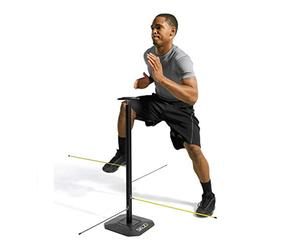 SKLZ Dribble Stick Basketball Trainer, Improve Dribbling Skills with Adjustable Arms, Durable Aluminium,Ideal for Coaches and Players,Use in Gym, Driveway,Garage - 91 cm Height, Includes Drills Guide