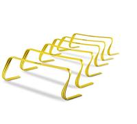 SKLZ Hurdles, Ultra Durable 15cm Speed Training Set, Perfect for Agility and Plyometric Drills, Lightweight, Easy to Store, Includes 6 Hurdles - Ideal for Athletes, Coaches, and Teams