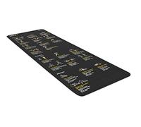 SKLZ Performance Trainer Self-Guided Full-Body Workout Program | 61 x 183cm, 4.5mm Cushioned Mat; Non-Slip Surface For Training, Stretches And Yoga
