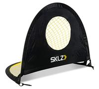 SKLZ Precision Pop-Up Soccer Goal, Durable 2-in-1 Design for Training and Games, Lightweight, Easy Setup, Includes Carry Bag - 121 x 91 cm, Perfect for Coaches, Players, Outdoor Practice, Home Use