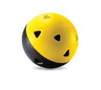 SKLZ Premium Impact Limited-Flight Training Baseballs, Perfect for Adding Power to Swing, Use Indoors Or Outdoors for Practice and Drills, Baseball, Softball, and Mini Balls, Yellow/Black