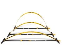 SKLZ Speed Hurdles Elite - Boost Speed and Agility, Ultra-Durable One-Piece Design, 15cm Height, Foldable and Portable, Ideal for Multi-Sport Training,Includes Carry Bag for Easy Transport and Storage