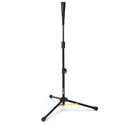 SKLZ Travel Tee Elite Adjustable Folding Baseball and Softball Batting Tee,Black