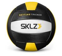 SKLZ Setting Trainer for Indoor/Outdoor Volleyball Setting Training Weighted Ball, Black/Yellow/White