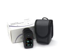 Skmeditec Finger Pulse Oximeter Fingertip, Pulse Oximeter With Blood Oxygen Saturation/Heart Rate Monitor and SpO2 Levels for Adults and Children, 4 Display Modes, Black