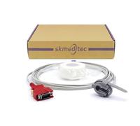 skmeditec SpO2 Sensor Compatible with Masimo Direct Connect Multi-Site Probe, 9.8 FT Multi-Y Cable with 20 Pins Connector, Replacement Cord with Chip