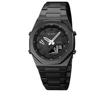 SKMEI Men Watch Dual-Display Electronic Watch with Luminous 50m Waterproof Watch Fashion Mutifunctional Sports Watch for Men- 1816, BLACK BLACK, Classic