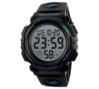 SKMEI Mens Digital Sports Military Watches Big Numbers Outdoor Waterproof with Alarm/Timer LED Backlight for Running Men