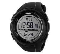Skmei trendy sports watch student watch electronic watch(several styels optional) (Male black)