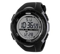 Skmei trendy sports watch student watch electronic watch(several styels optional) (Male titanium)