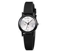 SKMEI Women Waterproof Watch, Wrist Watch for Lady Girls Dress Casual Analog Quartz Watches for Women (Black Digital), Thin Black Constellation, 1.2*0.98*0.31 inch, Digital,Quartz Watches