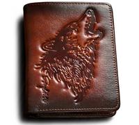 skneephate Mens Wallets with Coin Pocket,Bifold Leather Wallets for Men UK,Nice Men's Wallet,RFID Blocking Wallets,Gifts for Him Husband and Boyfriend Gift (Brown)