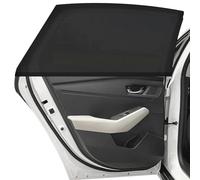 SKNFFF 2 Pack Car Rear Window Sunshades for Jaguar XF X-F 2008 2009 2010 2011, Car Window Fly Screen, Stretchable, Breathable, All-Round Protection