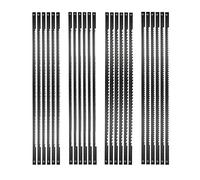Sknrlko Scroll Saw Blades,Fretsaw Blade,Scroll Saw Blades,Scroll Saw Blades with Pin, 10/15/18/24 Teeth,Suitable for Woodworking
