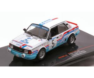 Skoda 130 L #5 Rally Bohemia 1988 Haugland/Willis 1:43 Model IXO Model