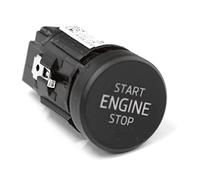 Skoda 3V0905217AWHS Start-Stop Switch Push Button Ignition Start Button Black