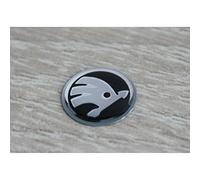 Skoda 5E0837891, emblem sign for remote key fob, ignition key plaque.