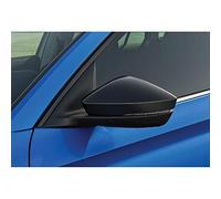 Skoda 654072530A Mirror Caps Tuning Exterior Mirror Caps Black Only with Lane Change Assistant