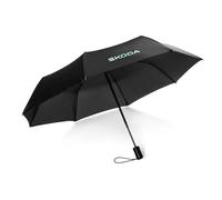 Skoda 6U0087602 Pocket Umbrella Umbrella Black, black, standard size, Classic