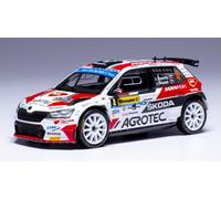 Skoda Fabia Rally2 E #4 Barum Rally 2022 Kopecky / Hlousek 1:43 Model IXO MODEL