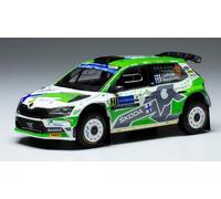 Skoda Fabia Rally2 Evo #20 Rally Finland 2022 Lindholm/Hamalainen 1:43 Model