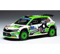 Skoda Fabia Rally2 Evo #21 Rally Estonia 2022 Mikkelsen/Eriksen 1:43 Model