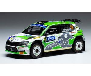 Skoda Fabia Rally2 Evo #27 Rally Estonia 2022 Lindholm/Hamalainen 1:43 Model