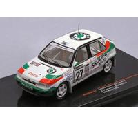Skoda Felicia Plastic Kit Car #27 Rac Rally 1996 Blomqvist/Melander 1:43 Model