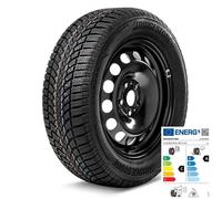 Skoda Karoq 16” Steel Wheel Winter Tyre Bridgestone Blizzak 215/60 Left GENUINE