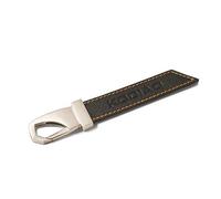 Skoda MVF37-851 Kodiaq Keyring Carabiner Leather Pendant Key Ring Accessories