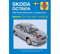 Skoda Octavia (1998 - 2004) Haynes Repair Manual (svenske utgava)