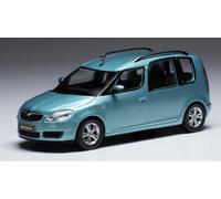Skoda Roomster 2007 Light Met. Blue 1:43 Model IXO MODEL