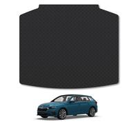 Skoda Scala (2019+) 3mm Rubber Boot Mat | Tailored Fit Durable Boot Liner Full Coverage Protection Waterproof Accessories Easy Clean Anti Slip Made in the UK