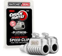 SKÖG Chuck Mates Platinum (2 Pack) Quick-Connect with Patented RatchetSeal Technology for Tire Inflators Open-Type