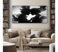 SKOEUI Abstract Figure Wall Art for Living Room 80x120 cm Large Gothic Couple Wall Pictures Decoration, Modern Abstract Paintings for Bedroom Office Home, With Frame