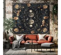SKOEUI Bohemian celestial bodies Tapestry 150x130 cm Blue Tapestry Wall Hanging Throw College Dorm Decor Tapestries Room Art Home Decoration Gift Bedroom Decor Living Room Door