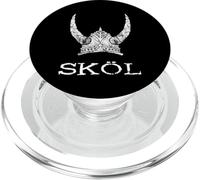 Skol Viking Helmet Nordic Scandinavian Norse Mythology PopSockets PopGrip for MagSafe