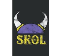 Skol Viking Warrior Hat Beer Drinking Helmet: Lined Journal Notebook Birthday Gift Present - 6x9 inches - 120 Pages