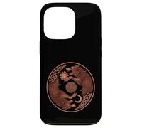 Skoll and Hati Yin Yang Sun and Moon Norse Viking Rune Case for iPhone 13 Pro