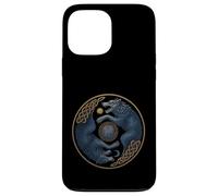 Skoll and Hati Yin Yang Sun and Moon Norse Viking Rune Case for iPhone 13 Pro Max